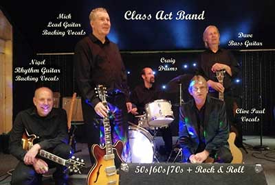 Class Act live music at Kessingland United Working Mens Club